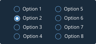radio buttons dont