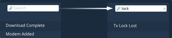 log search