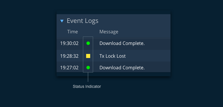 notifications log