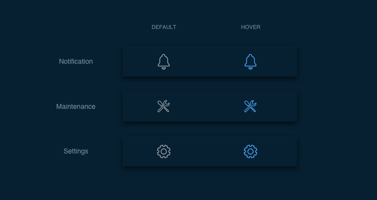 icons utility